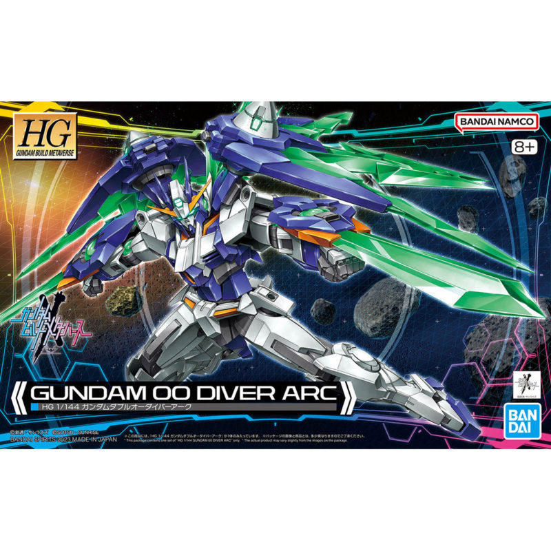 Gundam 1/144 HGBM #05 GN-0000DVR/II 00 Diver Arc Model Kit product image 12, provided for visual reference and product