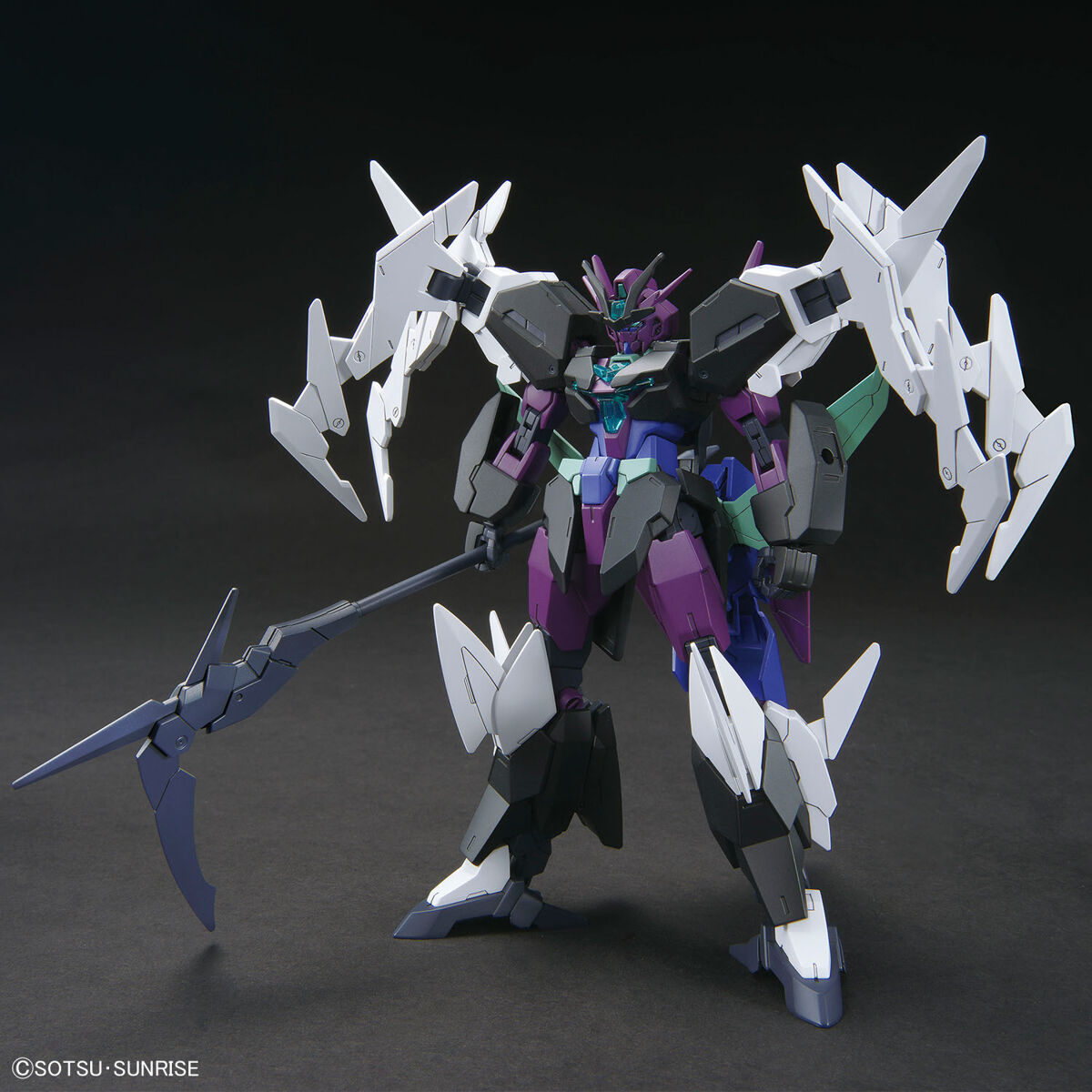 Gundam 1/144 HGBM #06 PFF-X7II+/P9 Plutine Gundam Model Kit product image 1, provided for visual reference and product