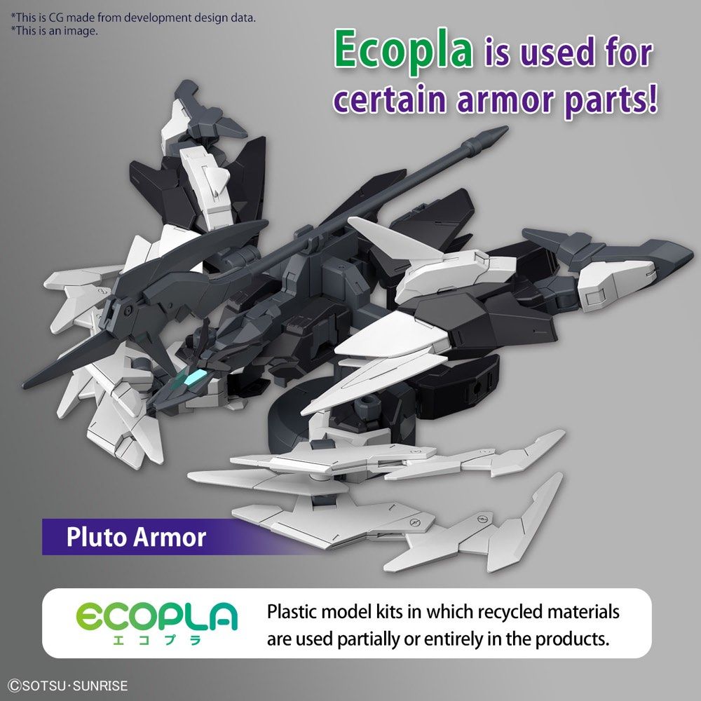 Gundam 1/144 HGBM #06 PFF-X7II+/P9 Plutine Gundam Model Kit product image 11, provided for visual reference and product