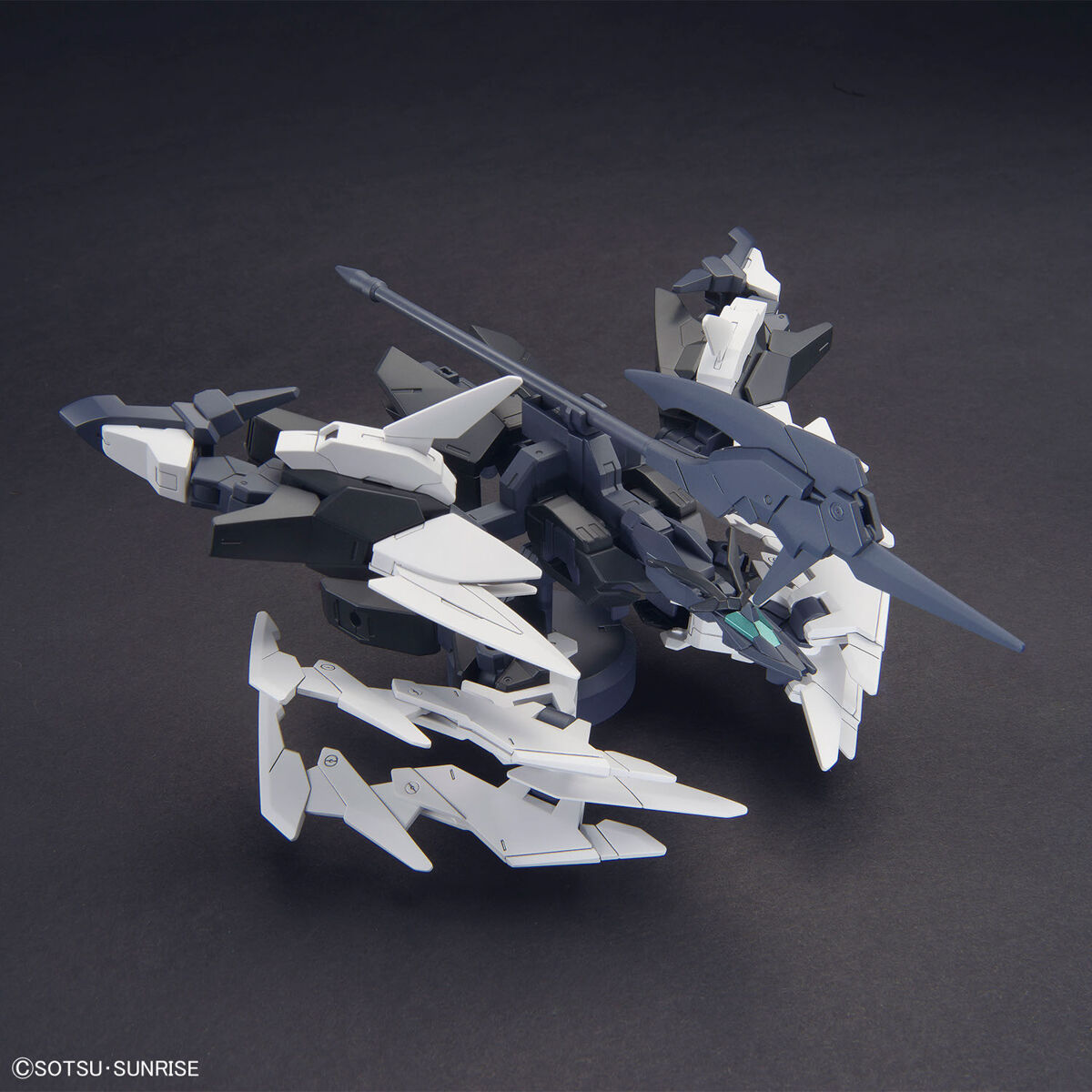 Gundam 1/144 HGBM #06 PFF-X7II+/P9 Plutine Gundam Model Kit product image 5, provided for visual reference and product
