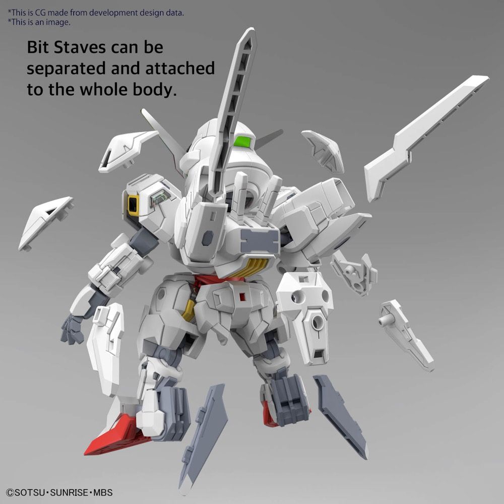 Gundam 1/144 SDCS Cross Silhouette #20 WFM X-EX01 Gundam Calibarn Model Kit product image 5, provided for visual reference