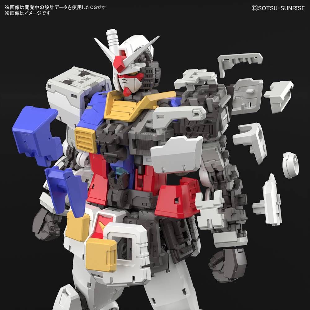 Gundam 1/144 RG #40 Gundam 0079 RX-78-2 Gundam Ver. 2.0 Model Kit product image 5, provided for visual reference and product