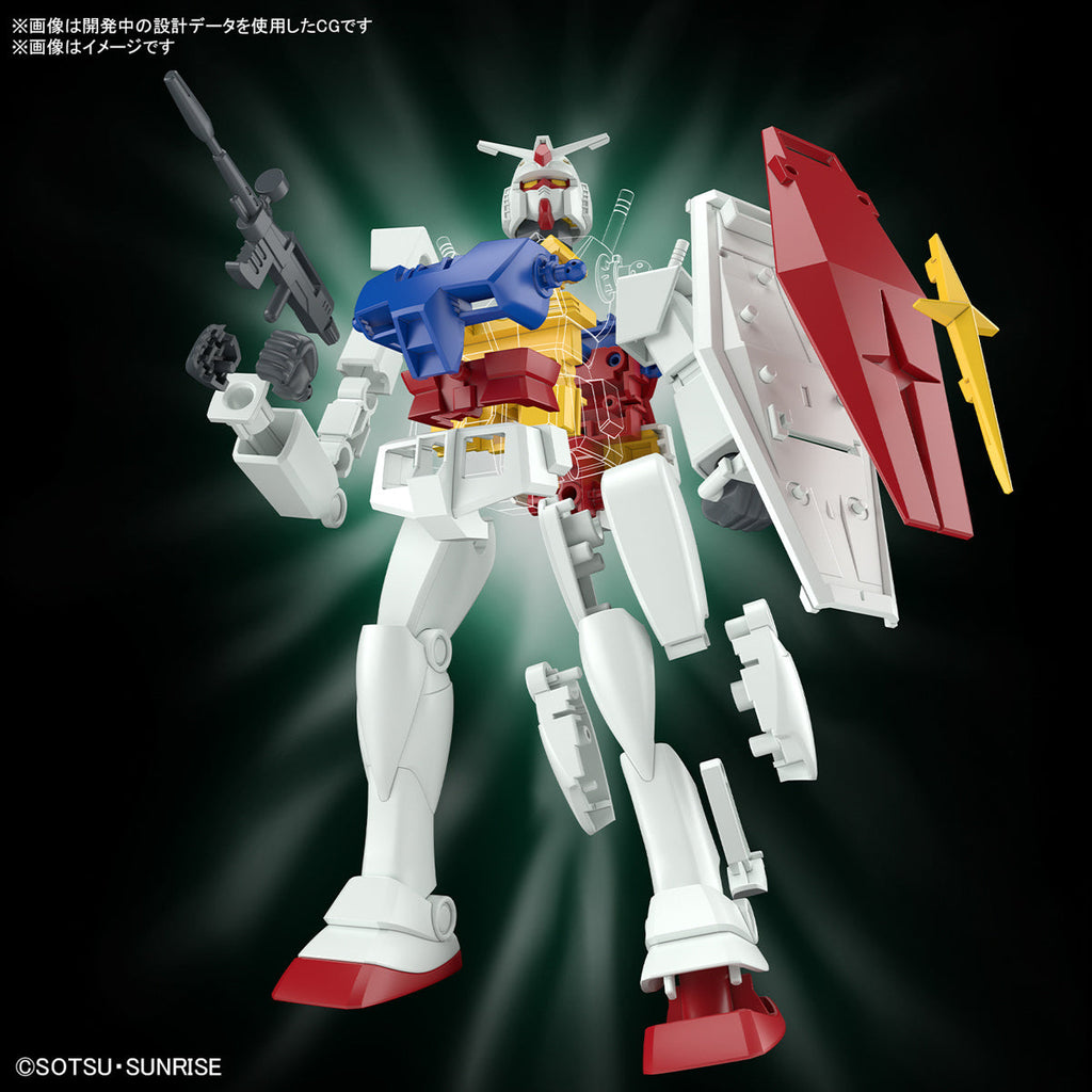 Gundam 1/144 Best Mecha Collection RX-78-2 Gundam (Revival Ver.) Model Kit product image 4, provided for visual reference