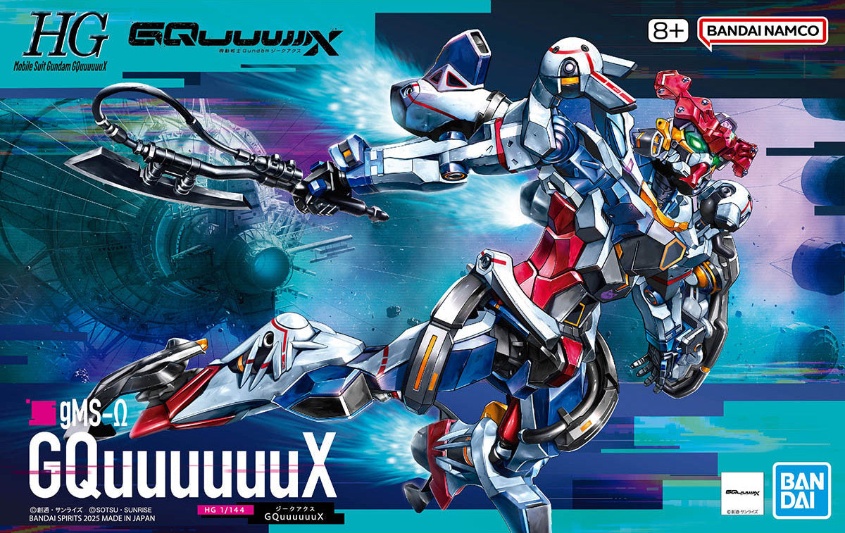 Gundam 1/144 HG GQX #01 gMS-O GQuuuuuuX Model Kit product image 9, provided for visual reference and product detail review