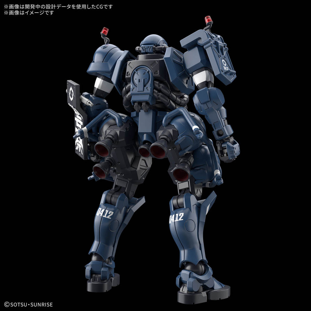 Gundam 1/144 HG GQX #02 MS-06-SSP Military Police Zaku Model Kit product image 2, provided for visual reference and product