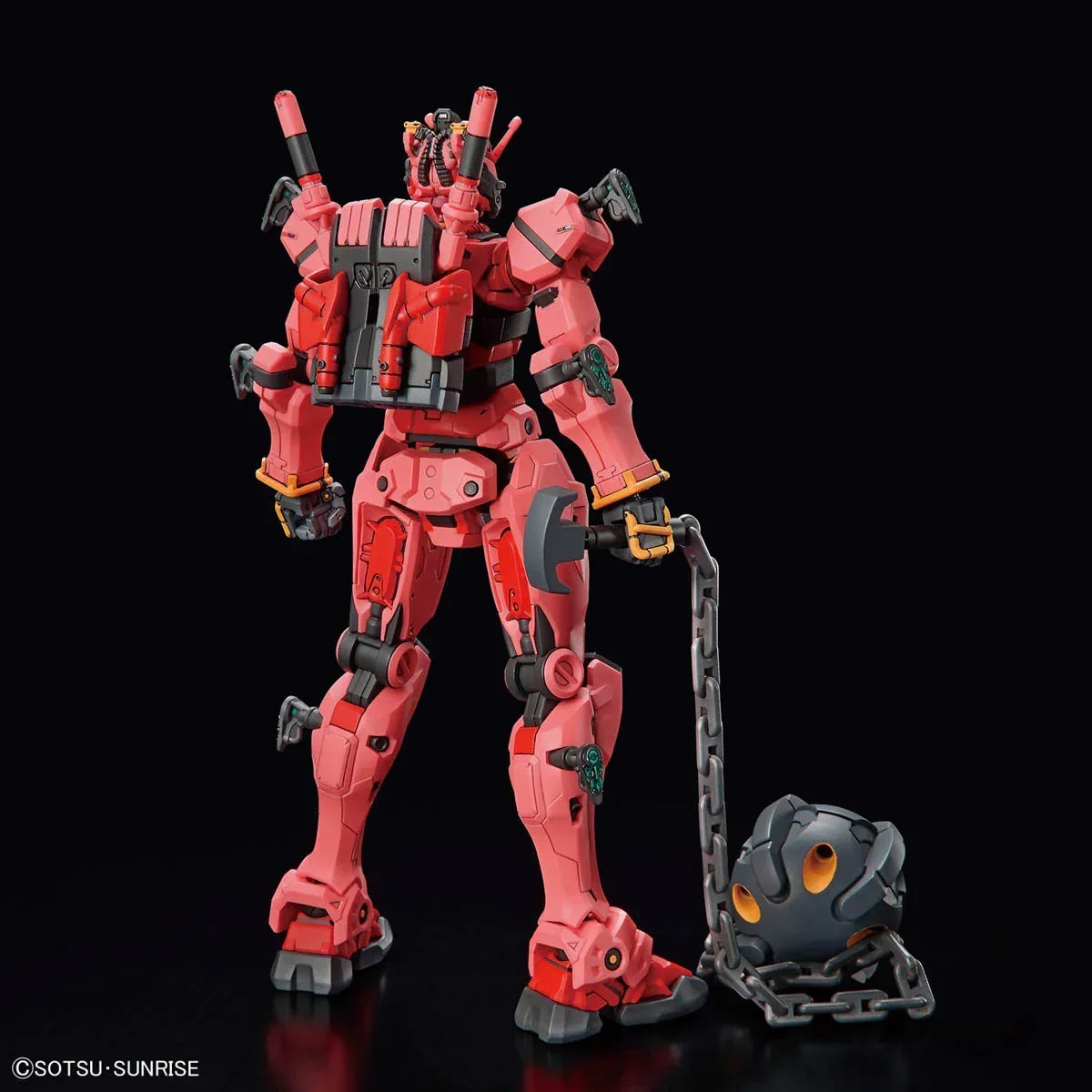 Gundam 1/144 HG GQX #04 gMS-a Red Gundam Model Kit product image 2, provided for visual reference and product detail review