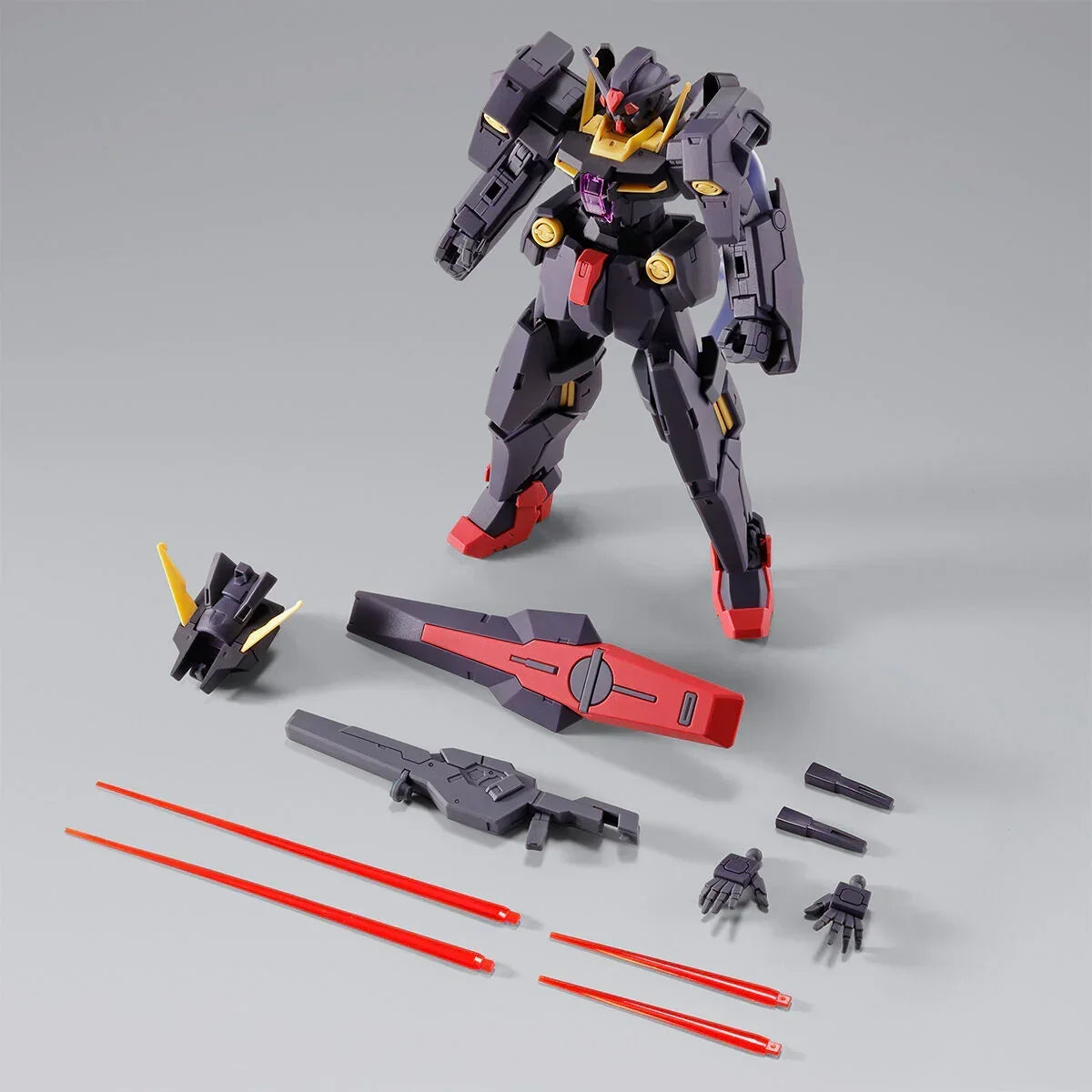 Gundam 1/144 HG 00 GNY-004B Gundam Plutone Black Model Kit Exclusive product image 2, provided for visual reference and