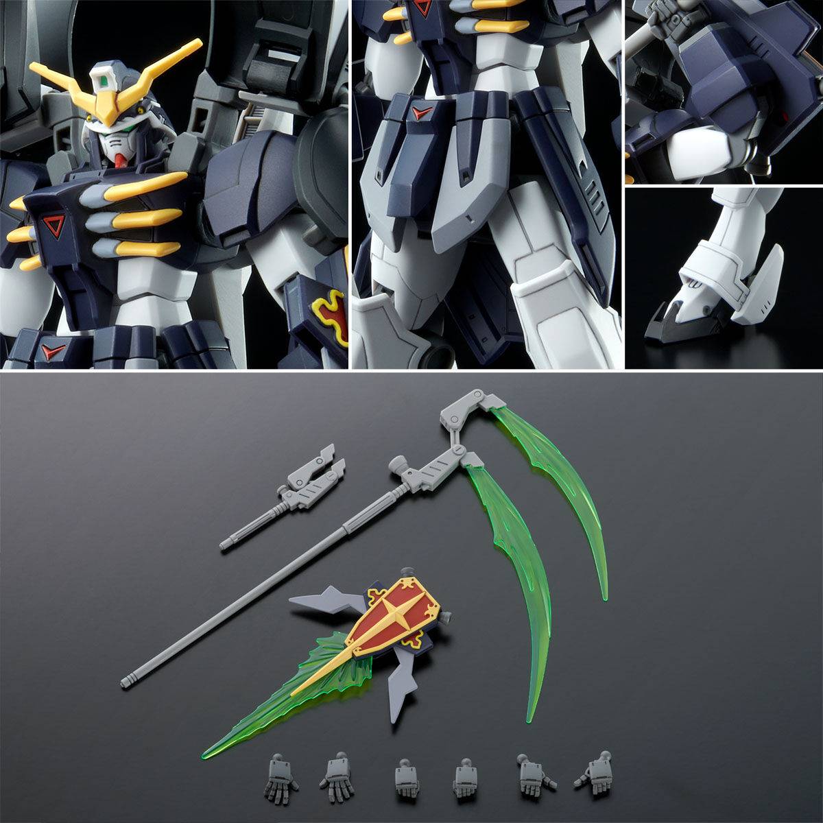 Gundam 1/144 HGUC HGAC Gundam Wing XXXG-01D2 Gundam Deathscythe Hell Model Kit product image 8, provided for visual
