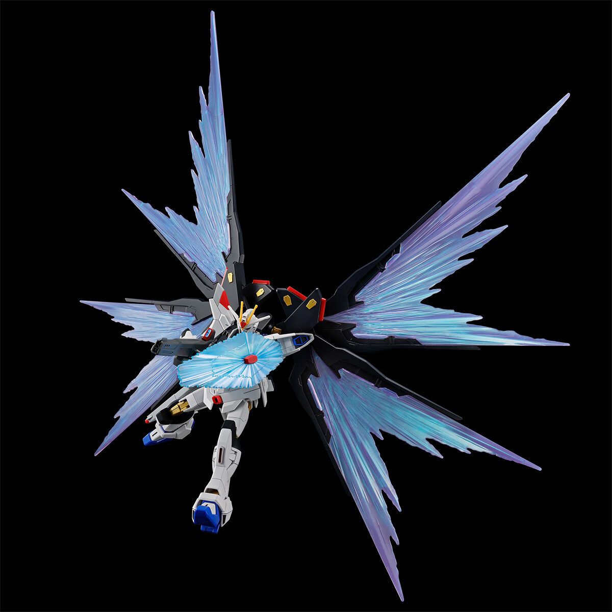 Gundam 1/144 HG Gundam Seed Destiny ZGMF/A-262B Strike Freedom Gundam Type II and Wings of Light Effect Set Exclusive Model
