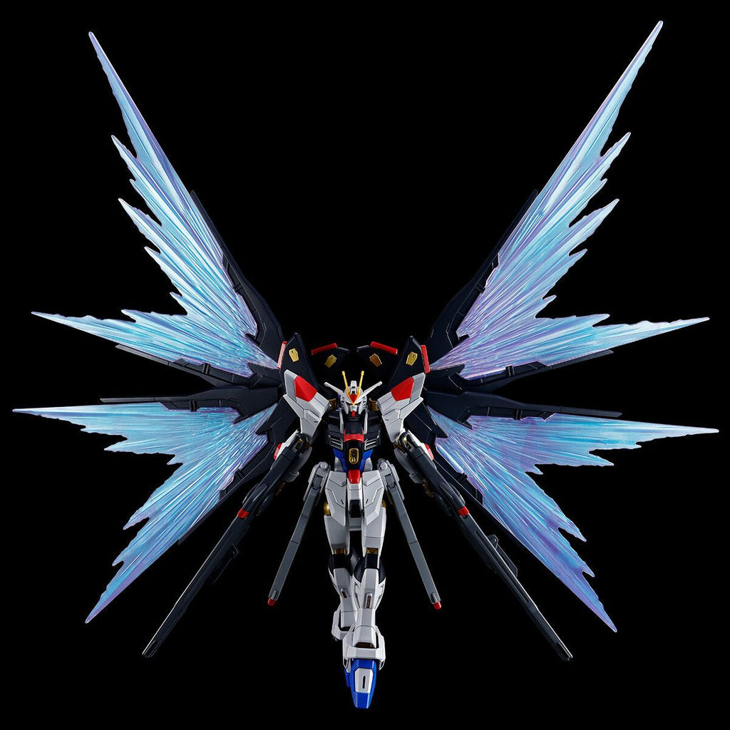 Gundam 1/144 HG Gundam Seed Destiny ZGMF/A-262B Strike Freedom Gundam Type II and Wings of Light Effect Set Exclusive Model