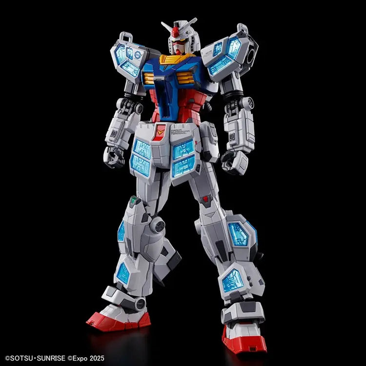 Gundam 1/144 NG Next Universal Century RX-78F00/E Gundam (EX-001 G.L.R.S.S. Feather UNIT) Chemical Recycle Ver. Model Kit
