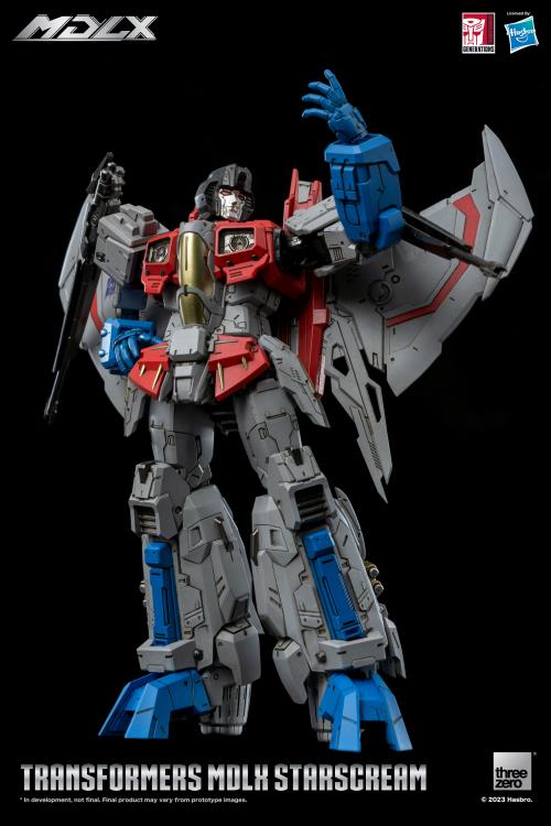 ThreeZero Transformers Starscream MDLX Action Figure product image 4, provided for visual reference and product detail review