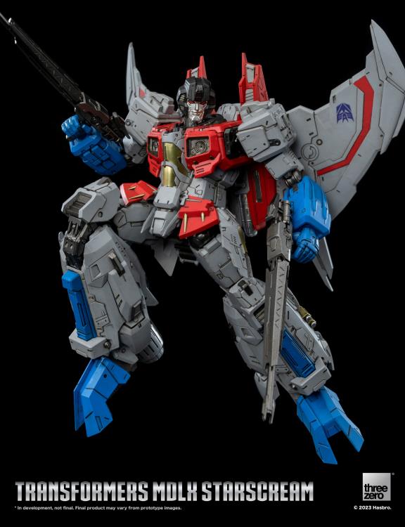 ThreeZero Transformers Starscream MDLX Action Figure product image 6, provided for visual reference and product detail review