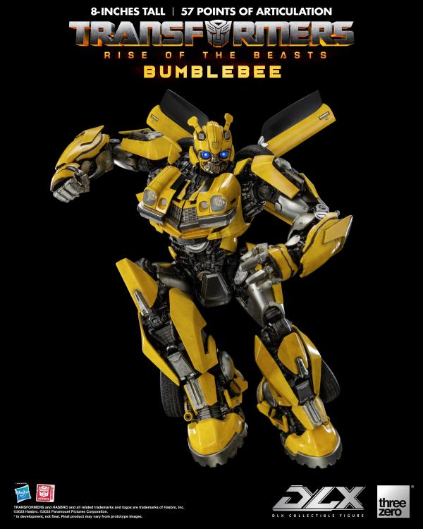 ThreeZero Transformers: Rise of the Beasts Bumblebee DLX Action Figure product image 4, provided for visual reference and