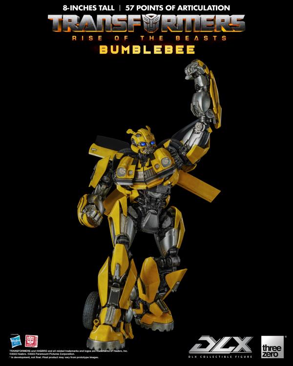 ThreeZero Transformers: Rise of the Beasts Bumblebee DLX Action Figure product image 7, provided for visual reference and