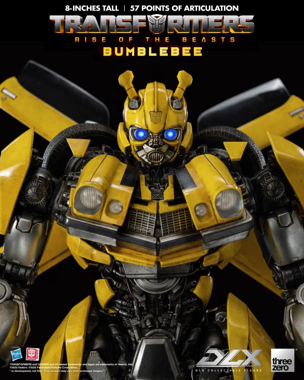 ThreeZero Transformers: Rise of the Beasts Bumblebee DLX Action Figure product image 8, provided for visual reference and