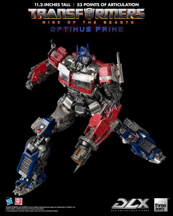 ThreeZero Transformers: Rise of the Beasts Optimus Prime DLX Action Figure product image 8, provided for visual reference