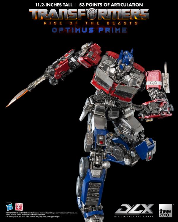 ThreeZero Transformers: Rise of the Beasts Optimus Prime DLX Action Figure product image 11, provided for visual reference