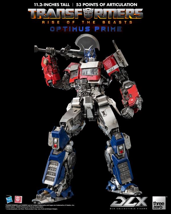 ThreeZero Transformers: Rise of the Beasts Optimus Prime DLX Action Figure product image 12, provided for visual reference
