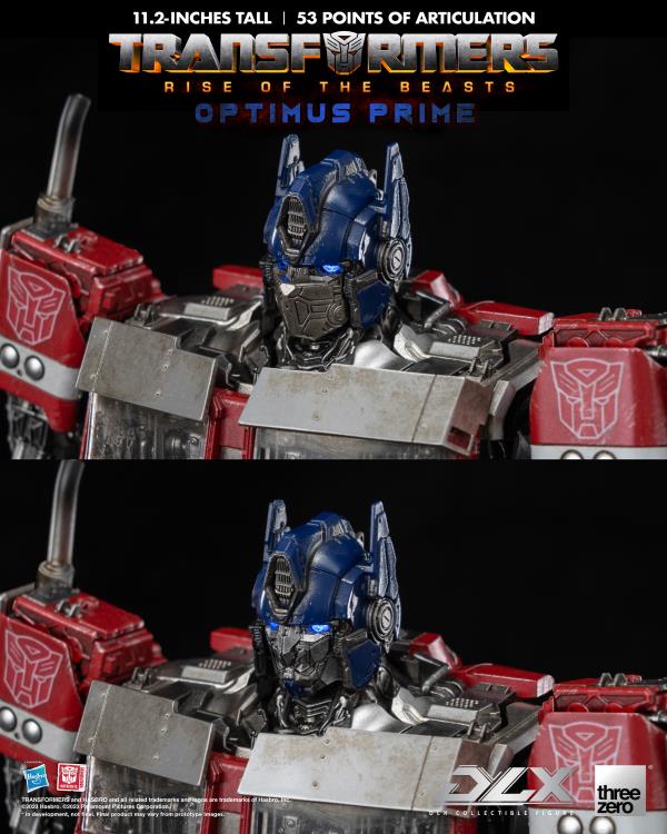 ThreeZero Transformers: Rise of the Beasts Optimus Prime DLX Action Figure product image 15, provided for visual reference