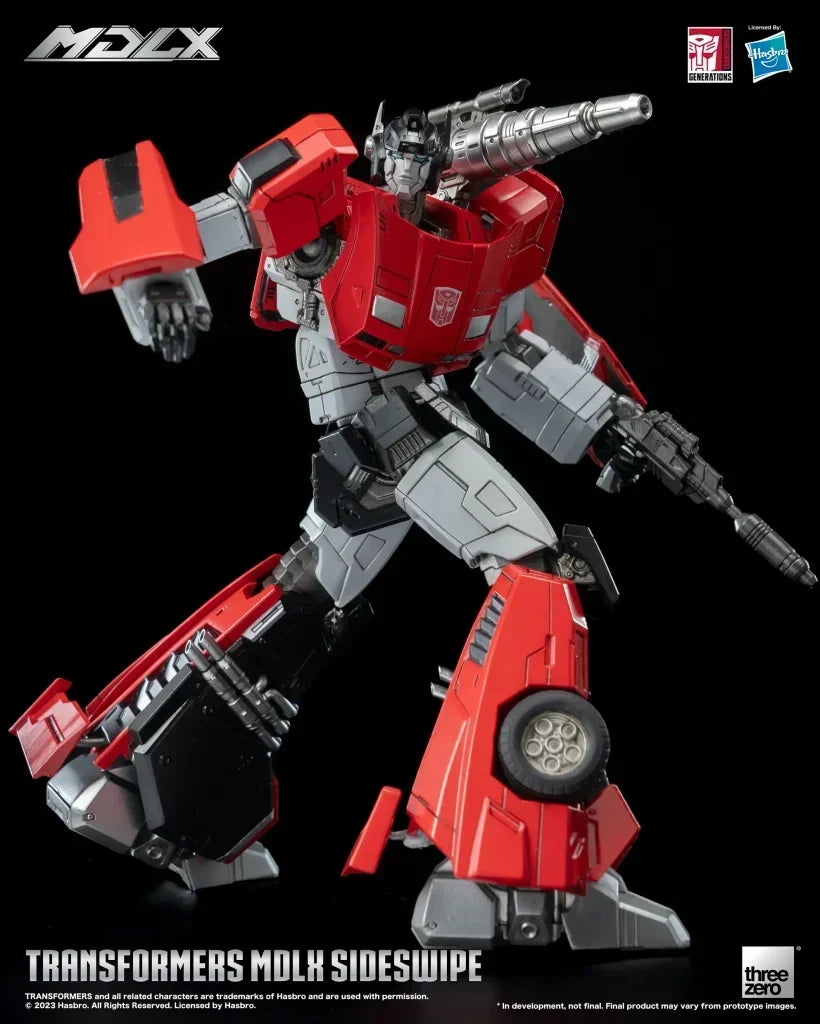 ThreeZero Transformers Sideswipe MDLX Action Figure product image 4, provided for visual reference and product detail review