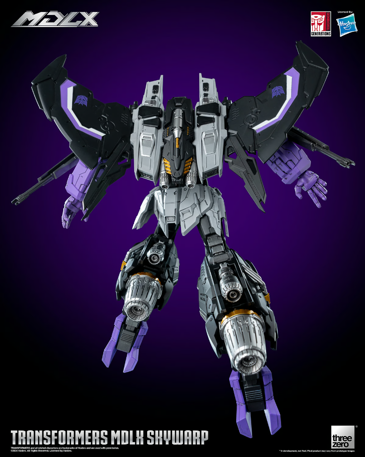 ThreeZero Transformers Skywarp MDLX Action Figure product image 3, provided for visual reference and product detail review