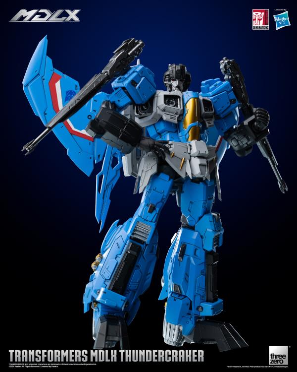 ThreeZero Transformers Thundercracker MDLX Action Figure product image 2, provided for visual reference and product detail