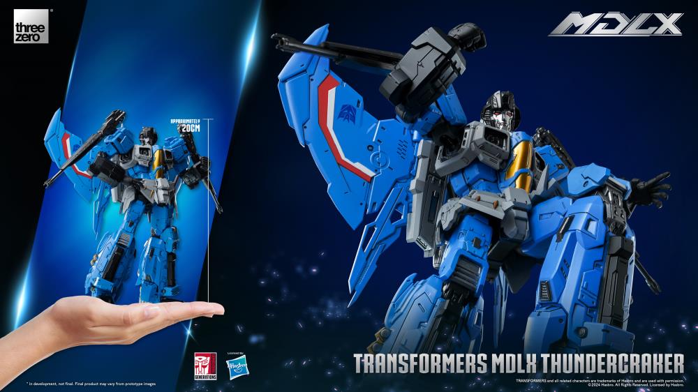 ThreeZero Transformers Thundercracker MDLX Action Figure product image 10, provided for visual reference and product detail