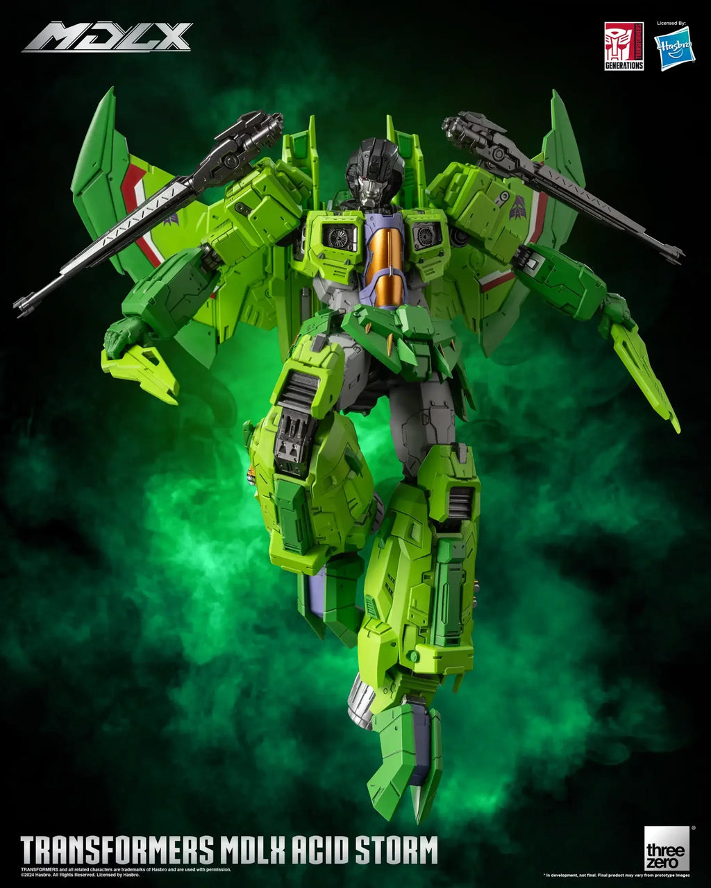 ThreeZero Transformers Acid Storm MDLX Exclusive Action Figure product image 12, provided for visual reference and product