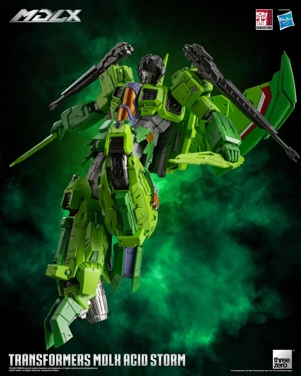 ThreeZero Transformers Acid Storm MDLX Exclusive Action Figure product image 11, provided for visual reference and product