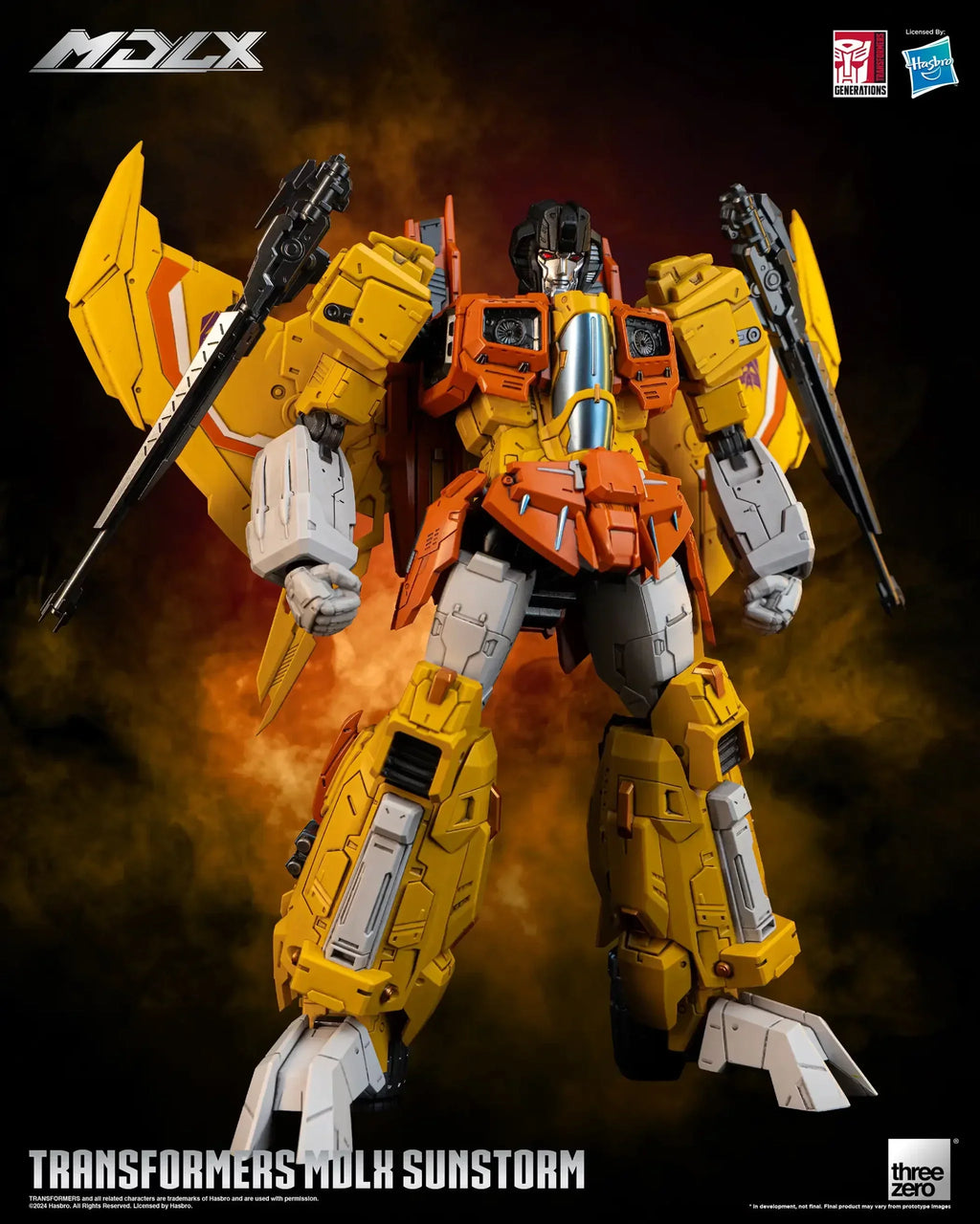 ThreeZero Transformers Sunstorm MDLX Exclusive Action Figure product image 3, provided for visual reference and product