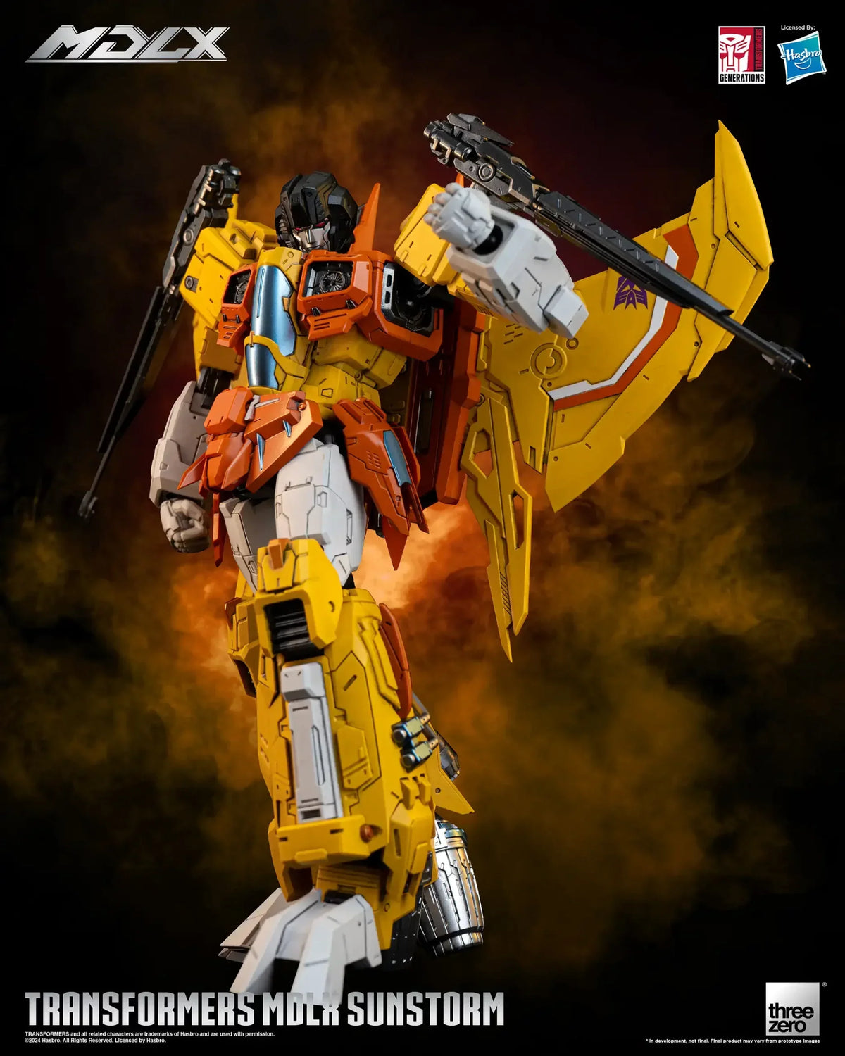 ThreeZero Transformers Sunstorm MDLX Exclusive Action Figure product image 4, provided for visual reference and product
