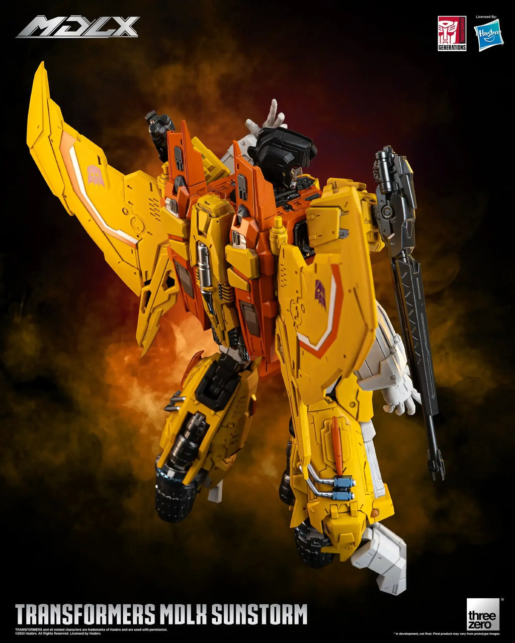 ThreeZero Transformers Sunstorm MDLX Exclusive Action Figure product image 5, provided for visual reference and product
