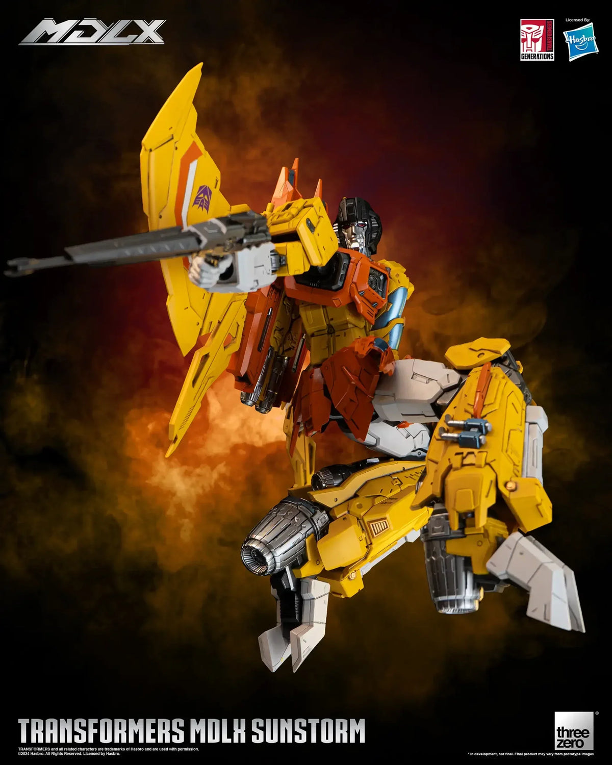 ThreeZero Transformers Sunstorm MDLX Exclusive Action Figure product image 12, provided for visual reference and product