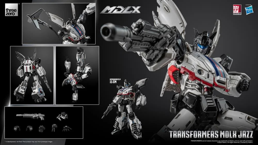 ThreeZero Transformers Jazz MDLX Action Figure product image 13, provided for visual reference and product detail review