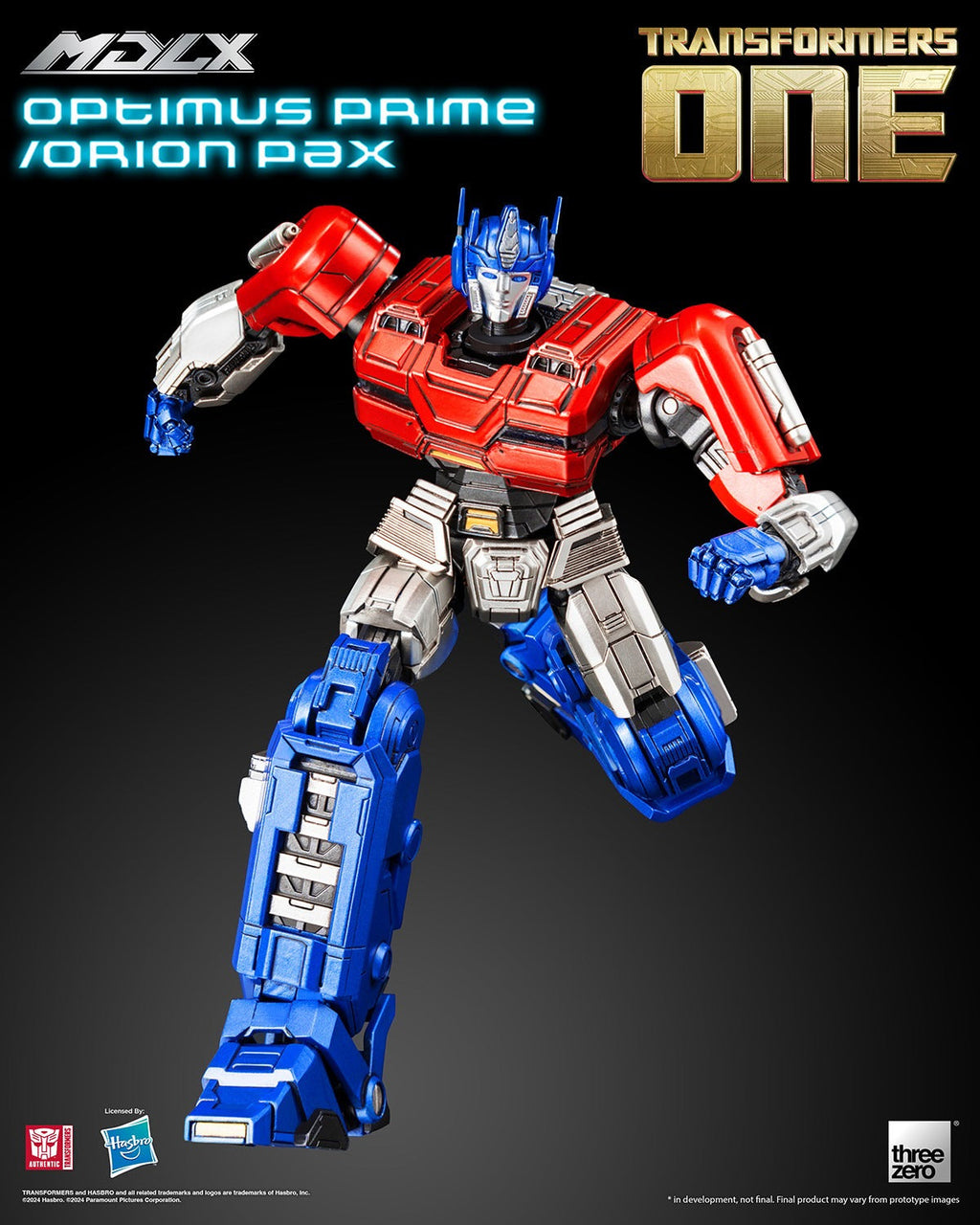 ThreeZero Transformers One Optimus Prime / Orion Pax MDLX Action Figure product image 11, provided for visual reference and