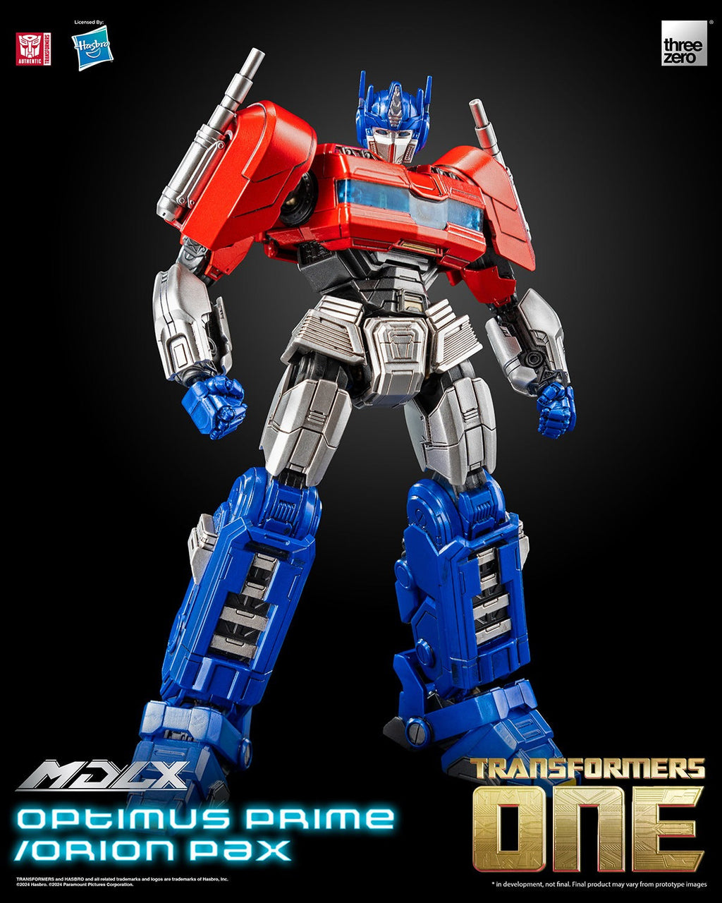 ThreeZero Transformers One Optimus Prime / Orion Pax MDLX Action Figure product image 7, provided for visual reference and