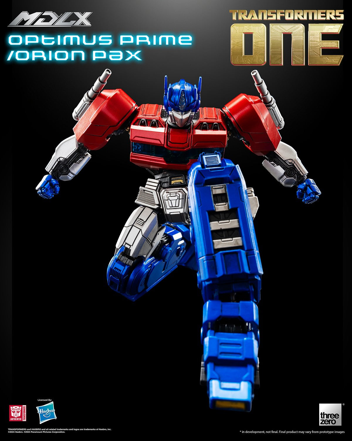 ThreeZero Transformers One Optimus Prime / Orion Pax MDLX Action Figure product image 4, provided for visual reference and