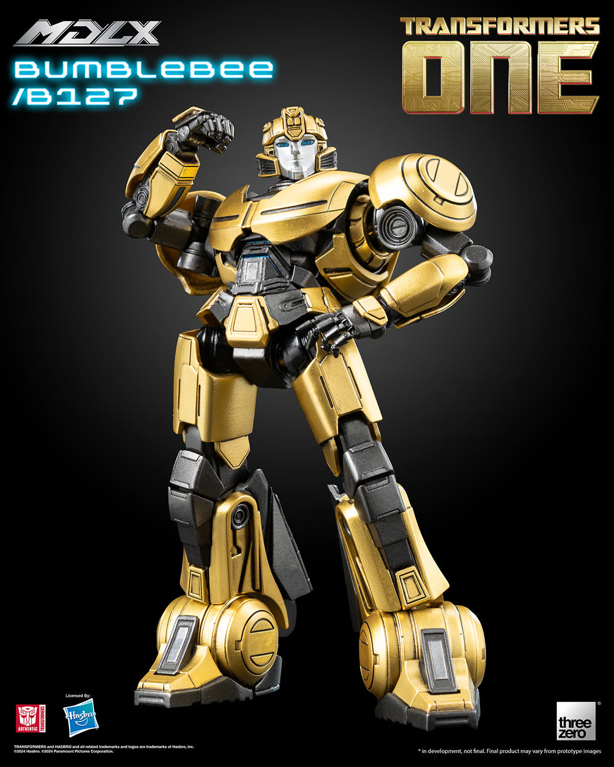 ThreeZero Transformers One Bumblebee / B127 MDLX Action Figure product image 4, provided for visual reference and product
