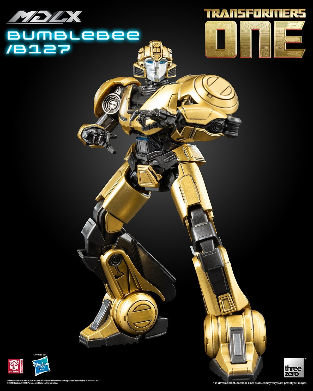 ThreeZero Transformers One Bumblebee / B127 MDLX Action Figure product image 11, provided for visual reference and product