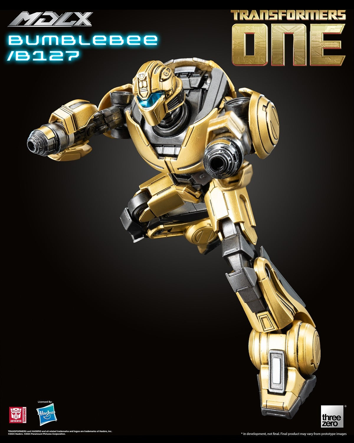 ThreeZero Transformers One Bumblebee / B127 MDLX Action Figure product image 17, provided for visual reference and product