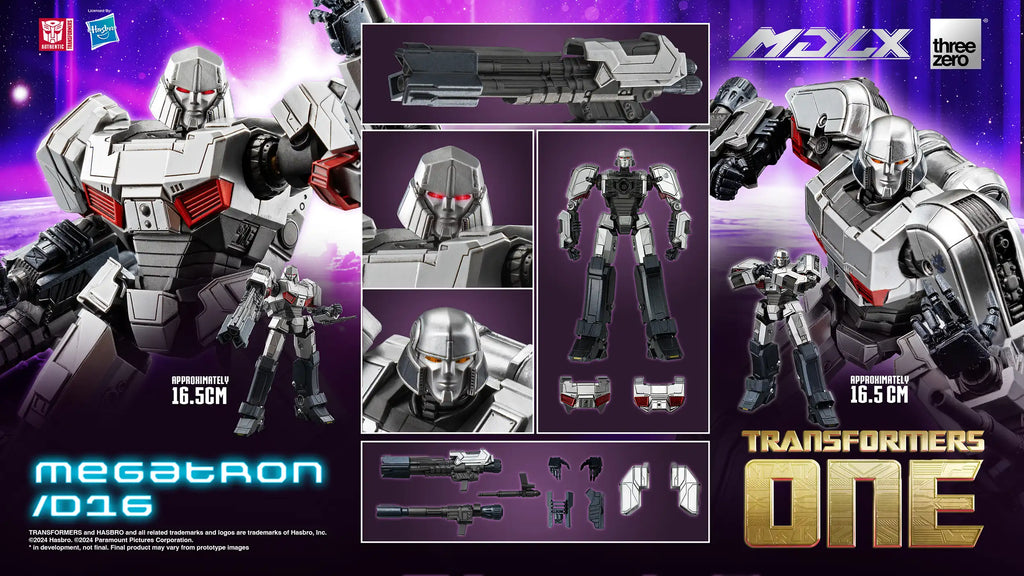 ThreeZero Transformers One Megatron/D16 MDLX Action Figure product image 3, provided for visual reference and product detail