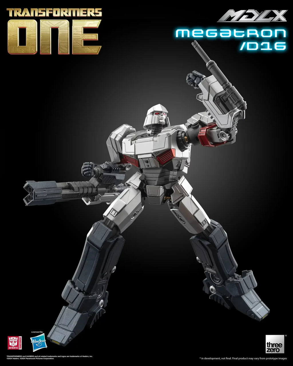 ThreeZero Transformers One Megatron/D16 MDLX Action Figure product image 15, provided for visual reference and product