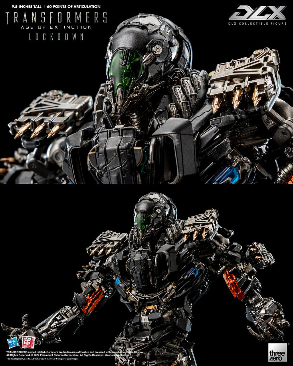 ThreeZero DLX Transformers: Age of Extinction Lockdown Action Figure product image 8, provided for visual reference and
