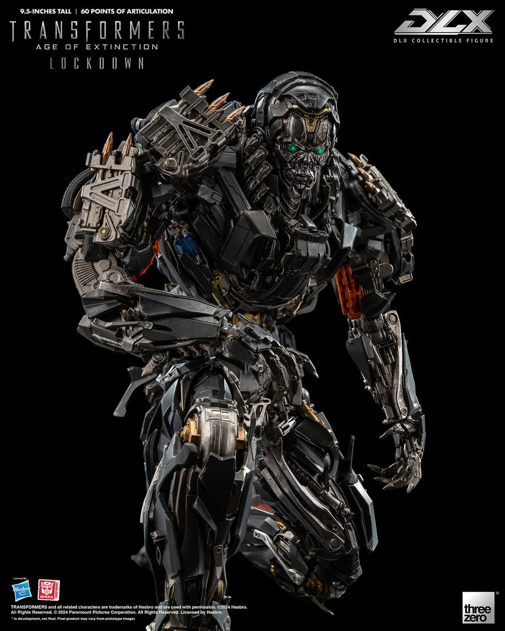 ThreeZero DLX Transformers: Age of Extinction Lockdown Action Figure product image 11, provided for visual reference and