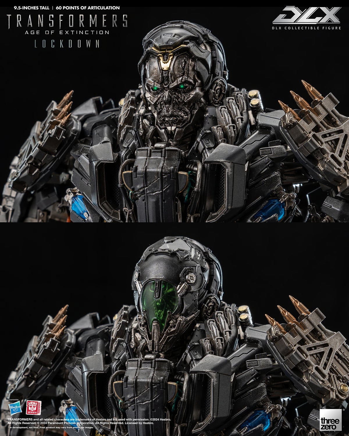ThreeZero DLX Transformers: Age of Extinction Lockdown Action Figure product image 13, provided for visual reference and