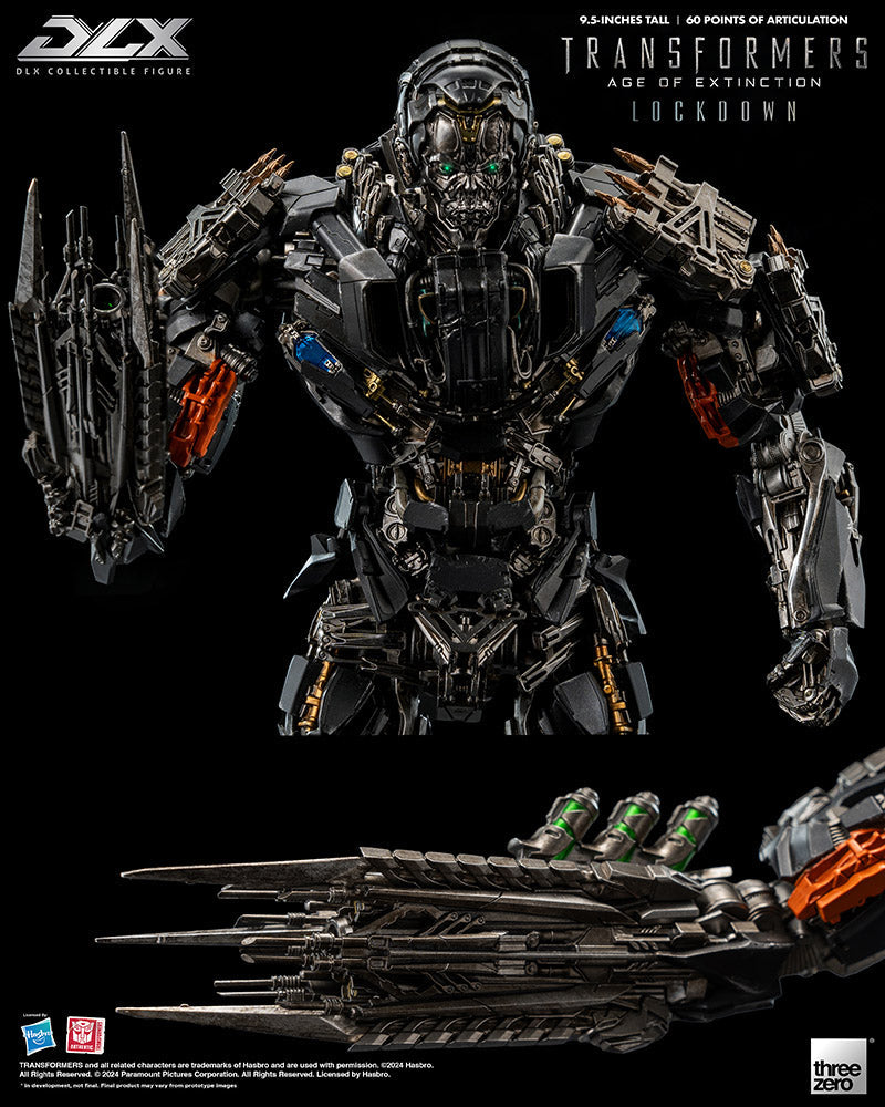 ThreeZero Transformers Age of Extinction Lockdown DLX Action Figure product image 14, provided for visual reference and