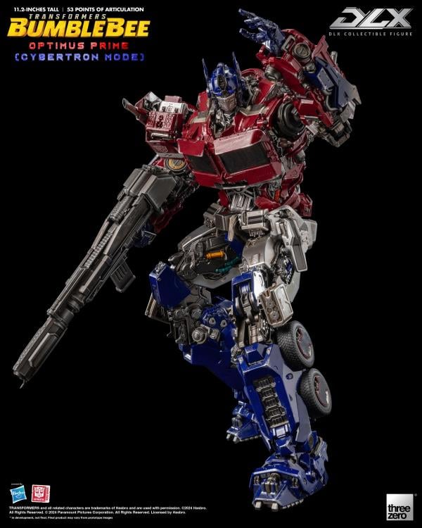 ThreeZero Transformers Bumblebee Optimus Prime (Cybertron Mode) DLX Action Figure product image 2, provided for visual