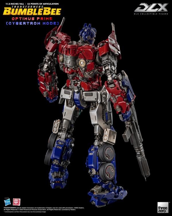 ThreeZero Transformers Bumblebee Optimus Prime (Cybertron Mode) DLX Action Figure product image 6, provided for visual