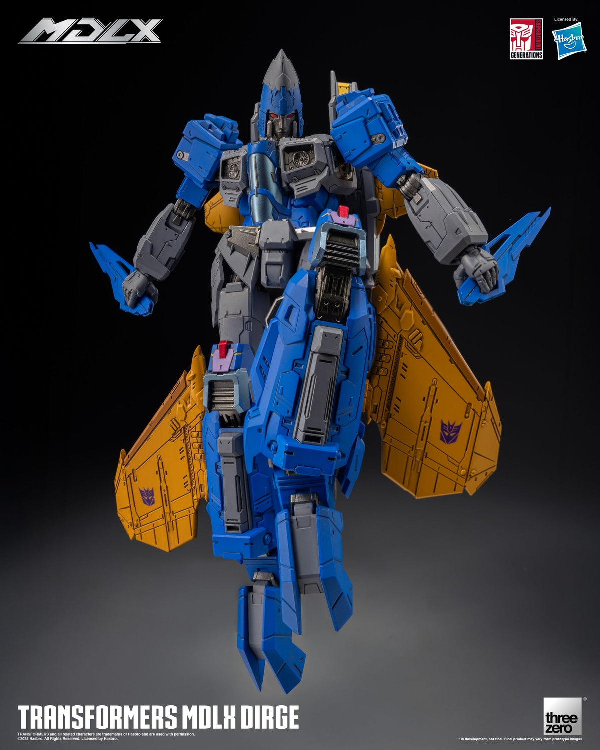 ThreeZero Transformers Dirge MDLX Action Figure product image 11, provided for visual reference and product detail review
